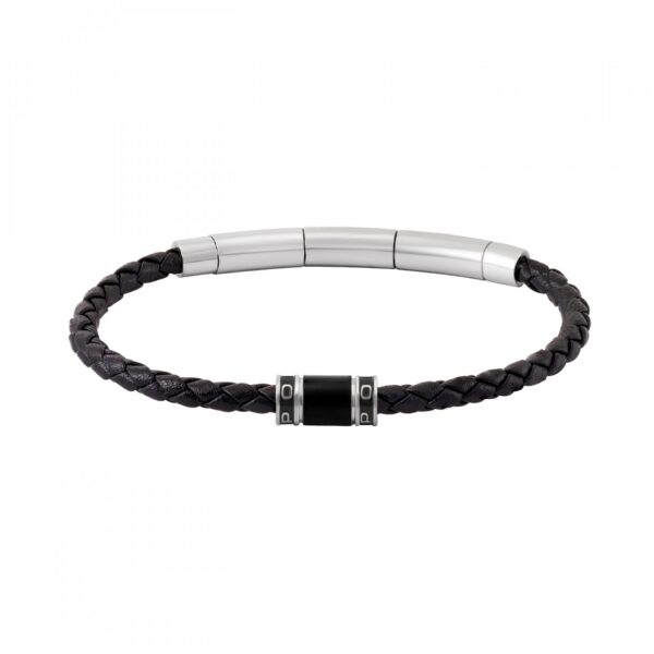Pulseira Police Carbon Preta