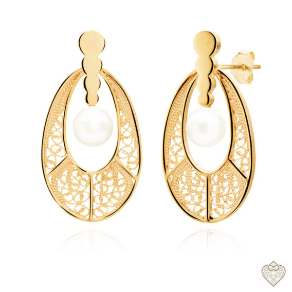 Brincos Filigrana Saudade