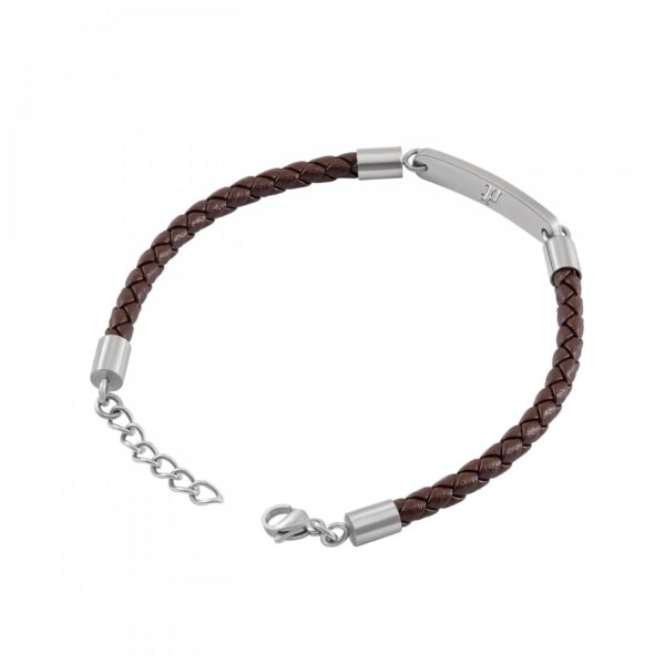 Pulseira Police Interwove Castanha