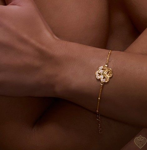 Pulseira Trevo da Minha Sorte