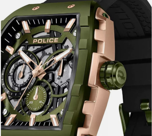 Relógio Police Flash