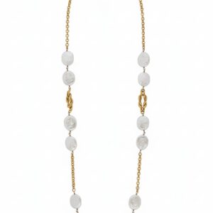 Colar HavvaH Infinito Pérola