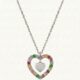 Colar Mocho Amuleto Coração