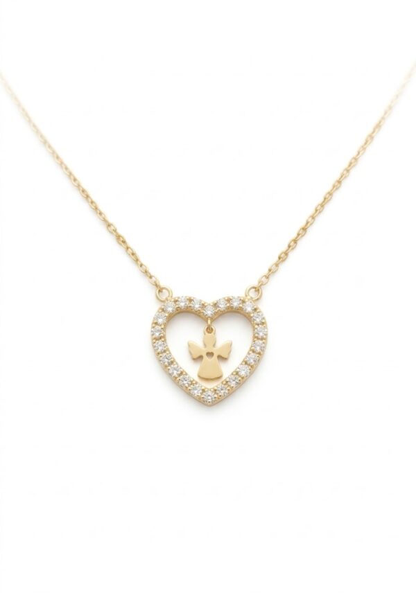 5f225cbc-1591-4428-9084-e9cb5ad78b2e Colar Mocho Amuleto Anjo