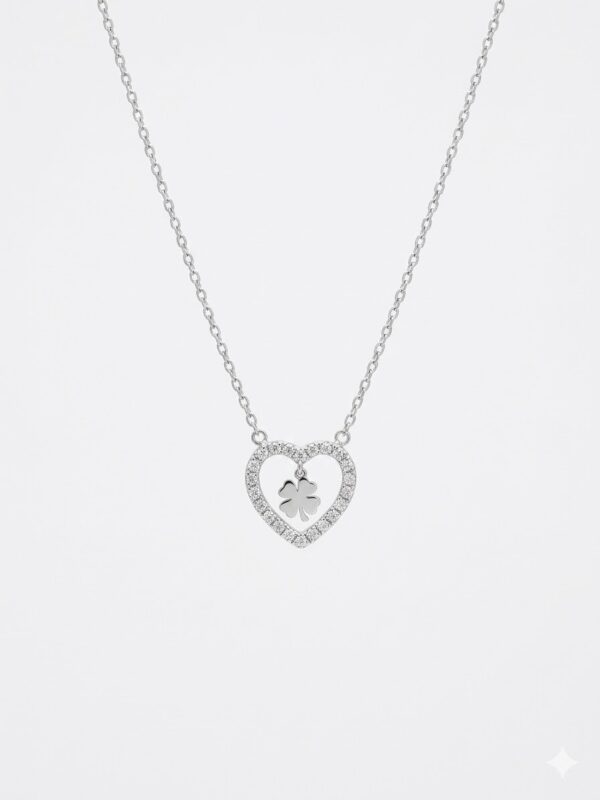 Colar Mocho Amuleto Trevo