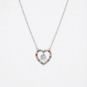 Colar Mocho Amuleto Trevo