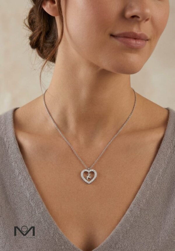 Colar Mocho Amuleto Andorinha