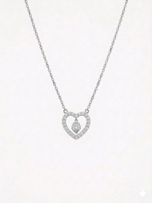 Colar Mocho Amuleto Coração de Viana