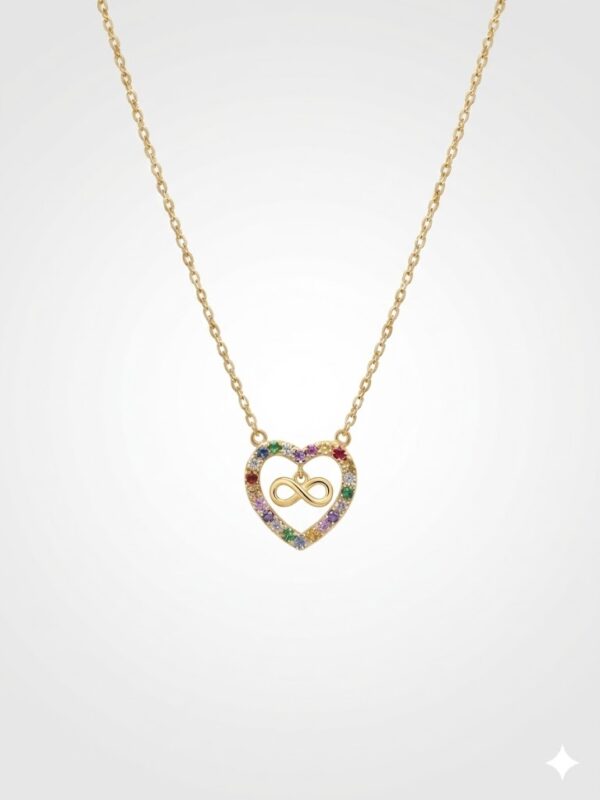 Colar Mocho Amuleto Infinito