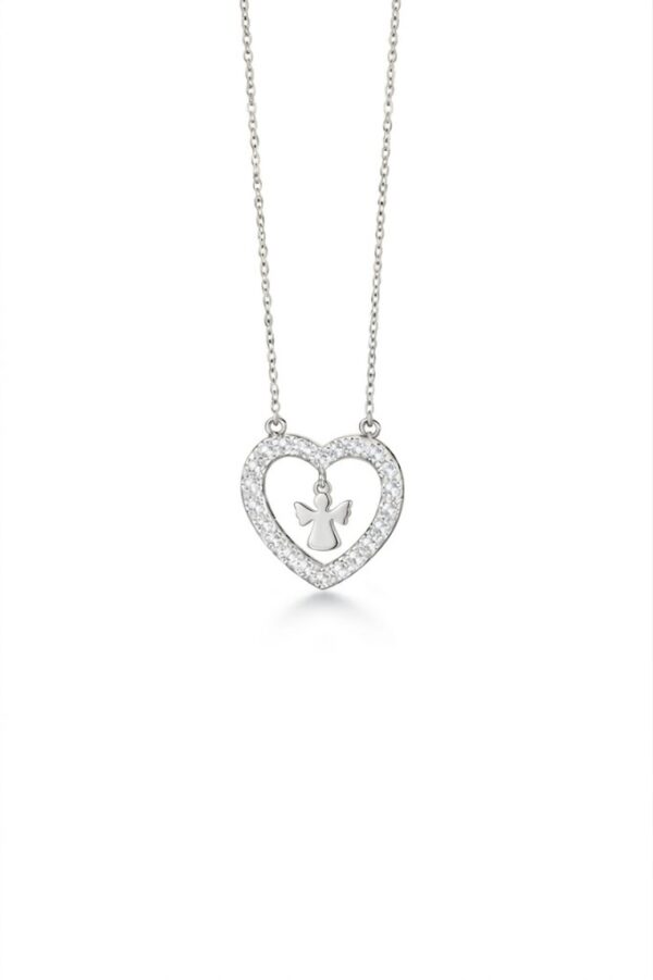 2 Colar Mocho Amuleto Anjo