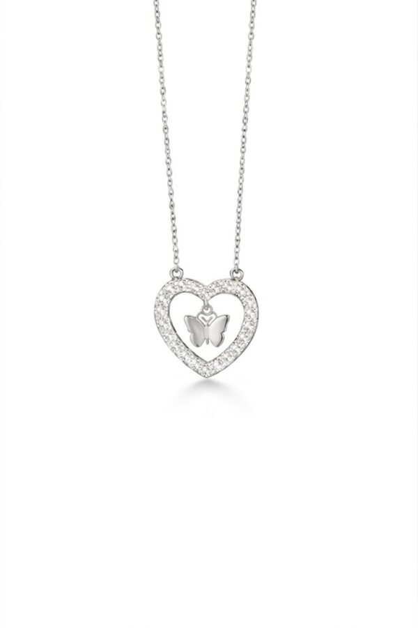 2 Colar Mocho Amuleto Borboleta