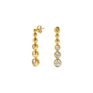 Brincos One Infinity Crystal