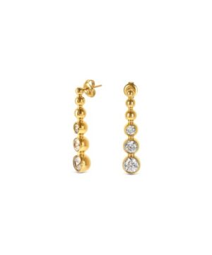 Brincos One Infinity Crystal