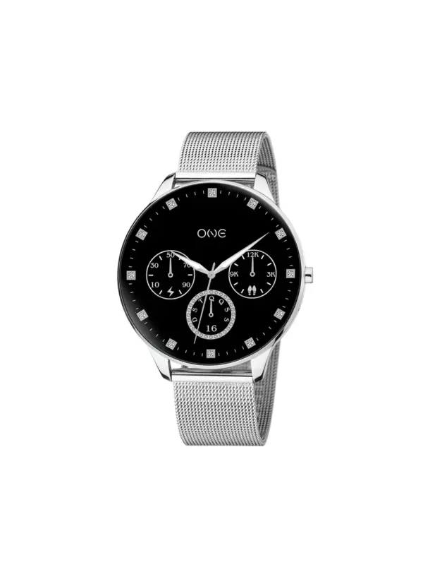Smartwatch One Slim Silver Mesh