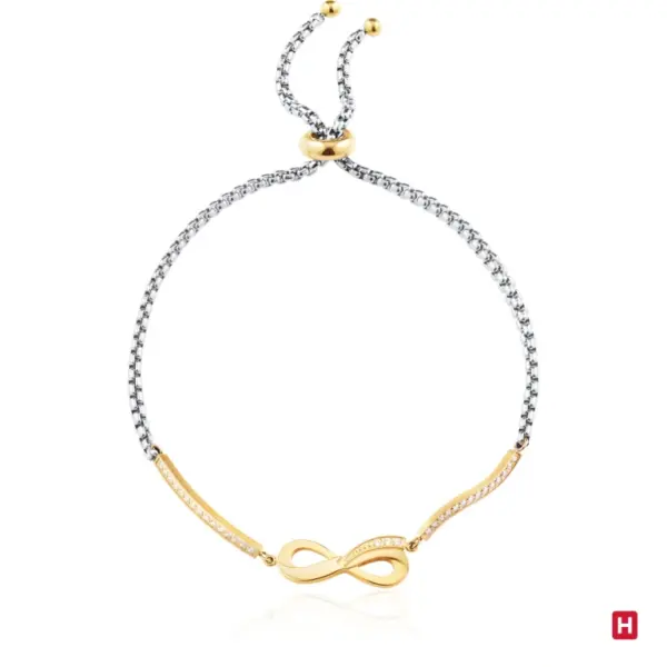 Pulseira Hassu Infinito Golden