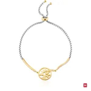Pulseira Hassu Árvore da vida Golden