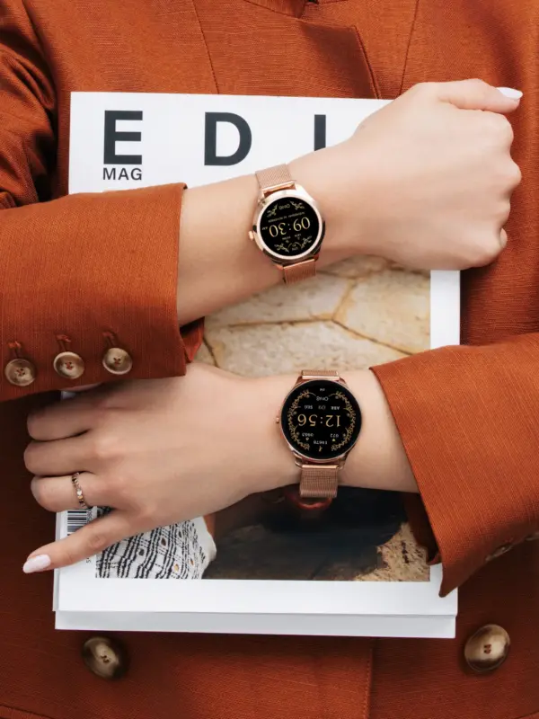 Smartwatch One Slim Rose gold Mesh