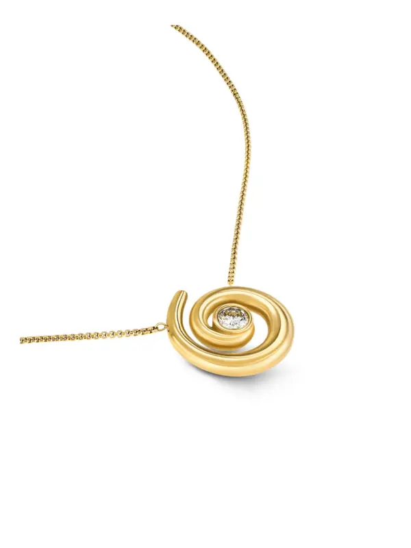 Colar One Chess Spiral Gold