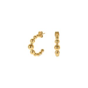 Brincos One Infinity Hoop Gold