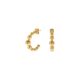 Brincos One Infinity Hoop Gold