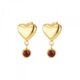 Brincos One Red Spark Gold