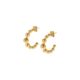 Brincos One Infinity Hoop Gold
