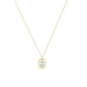 21 Colar One Birthstone Março - Serenidade