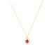 Colar One Birthstone Julho - Paixão