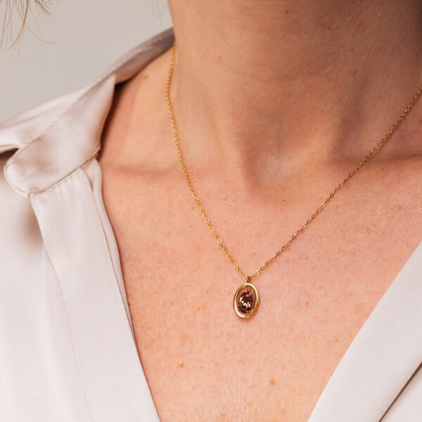 Colar One Birthstone Novembro - Sucesso