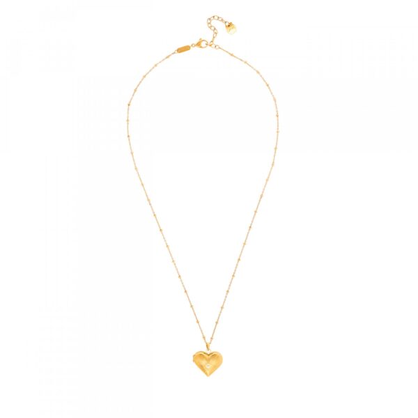 Relicário One Heart Memories Gold