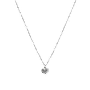 Colar One Neckmess Heart Silver
