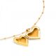 Relicário One Heart Memories Gold