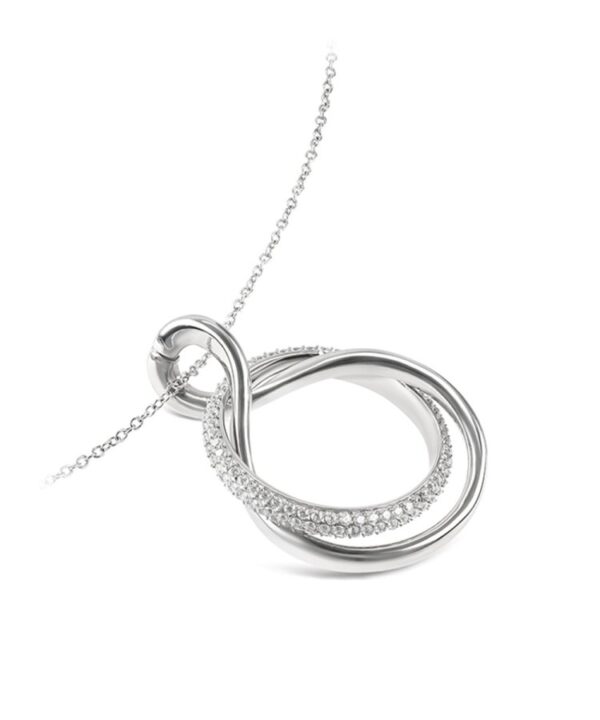 Colar One Silver Frost Crystal