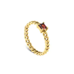 Anel One London 46 Gold