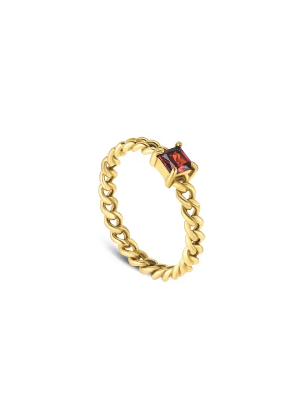 Anel One London 46 Gold