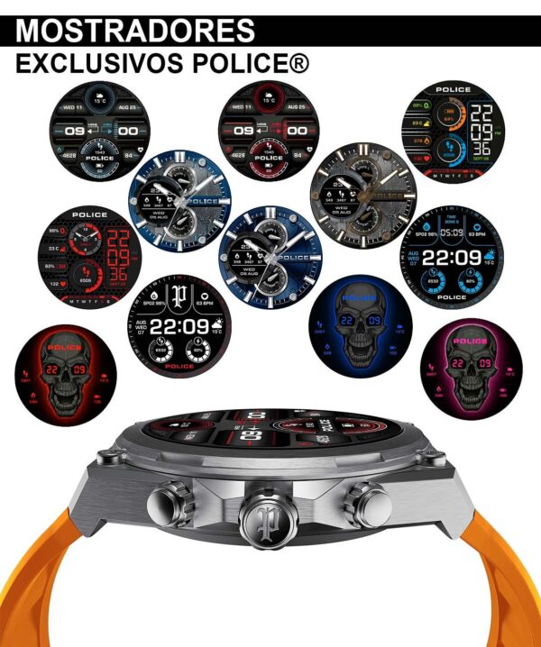 Relógio Smartwatch Police My Avatar 2