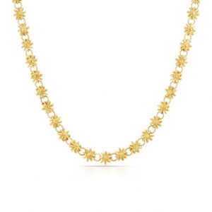 Colar One Neckmess Daisy Golden