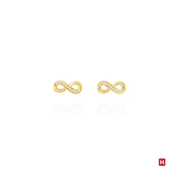 Brincos Hassu Infinito Golden