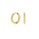 Brincos One Master Hoop Gold
