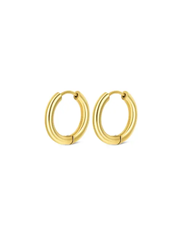 Brincos One Master Hoop Gold