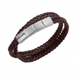 police-batman-batwing-pewga0090005-set-relogio-de-edicao-especial-preto-e-cinza (3) Pulseira Police Braid Castanha