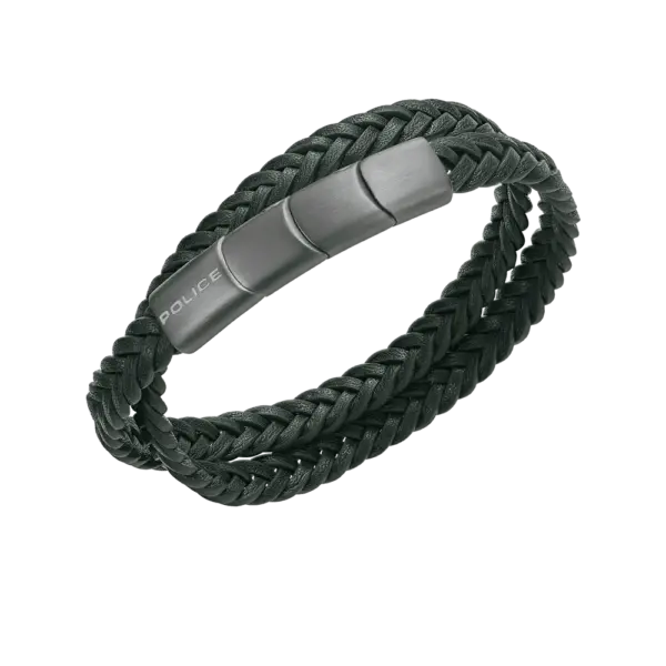 police-pewgg1530501-patriot-19046492 Pulseira Police Braid Preta