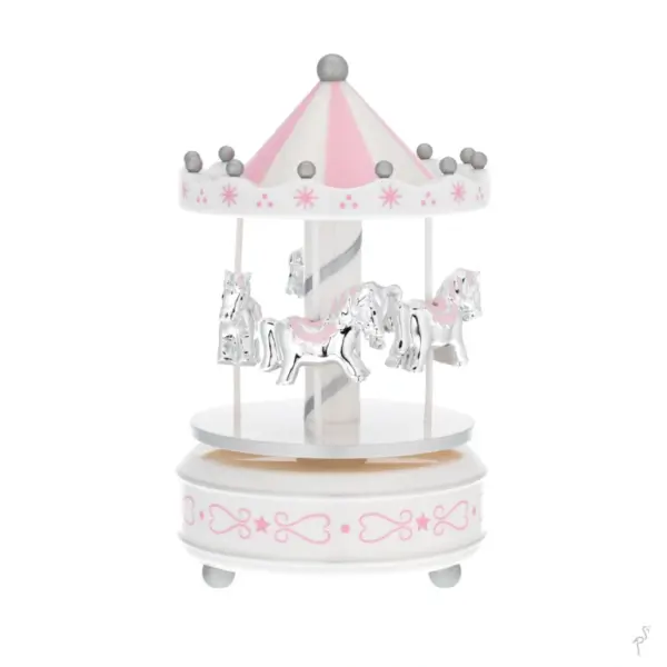Carrossel Musical Dhome Rosa