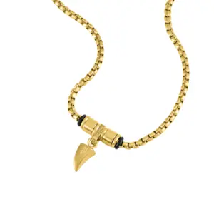 Colar Police Serrator Golden