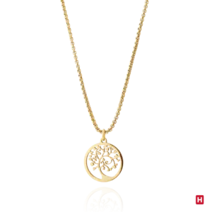 Colar Hassu Árvore da Vida Golden