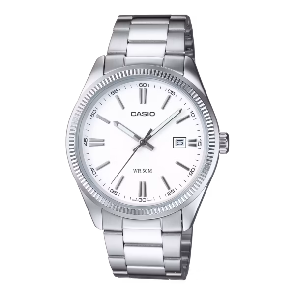 1 Relógio Casio Timeless Branco