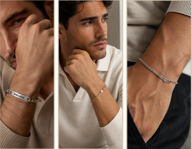Pulseira Police Triplex