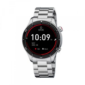 Smartwatch One Men Alphacall Prateado