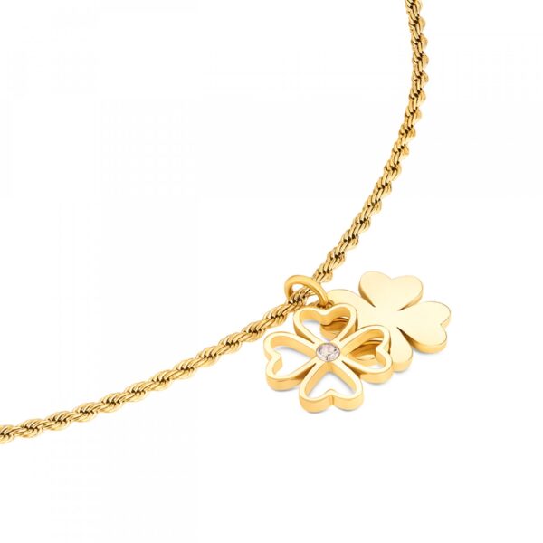 Colar One Lucky Flower Crystal