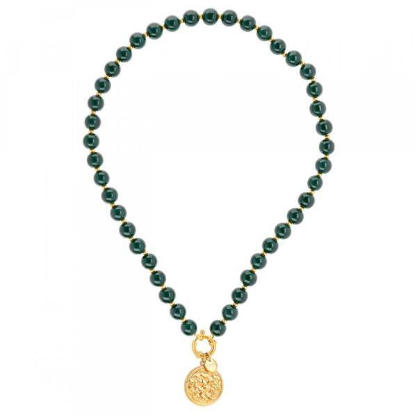 Colar One Neckmess Carmela Deep Green